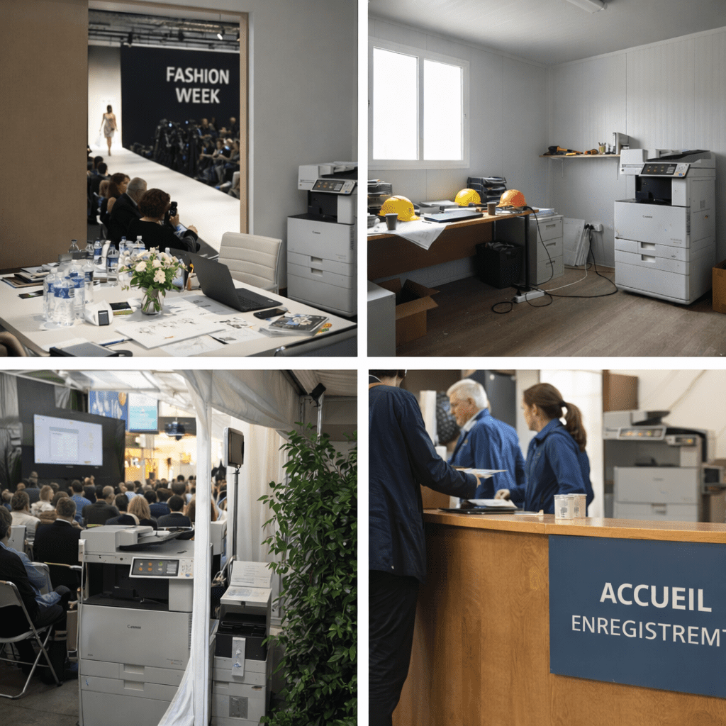 Photocopieur ScanPro en location courte durée pour événements : Fashion Week, salons, séminaires et congrès